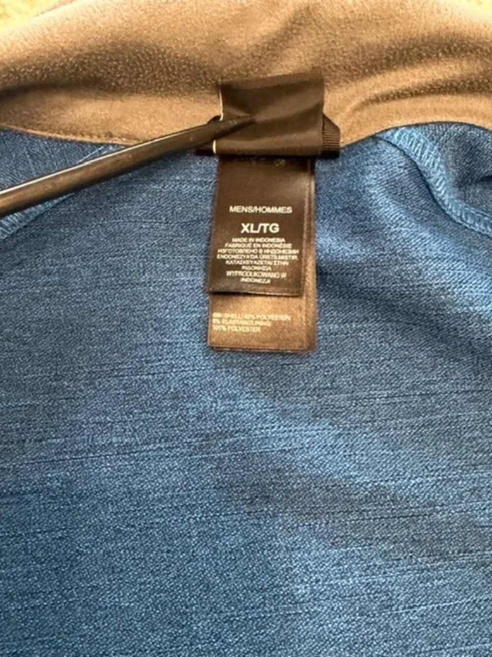 The North Face blue performance jacket 💙